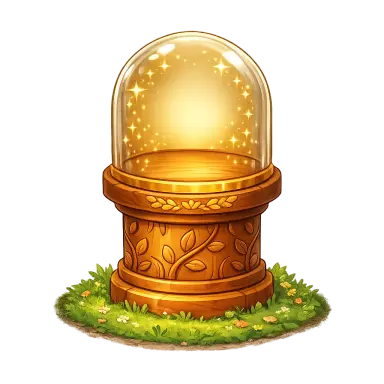 Golden Animal Trophy: the empty pedestal
