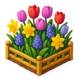 Spring Flower Garden