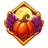 Pumpkin Moon Badge