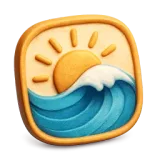Sunny Shores Badge